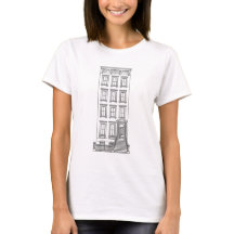 Classic New York Stoop Apartment Drawing