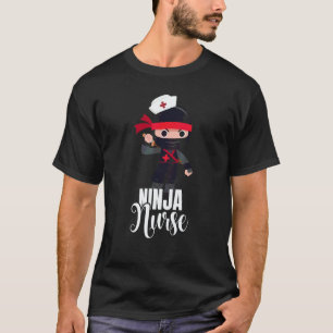Classic Ninja Nurse Ninjas Karate Warrior Graphi T-Shirt