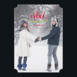 Classic Noel Christmas Photo Cards<br><div class="desc">Celebrate the season with this modern and stylish holiday card from Berry Berry Sweet. Visit WWW.BERRYBERRYSWEET.COM for more of our stylish holiday collections.</div>