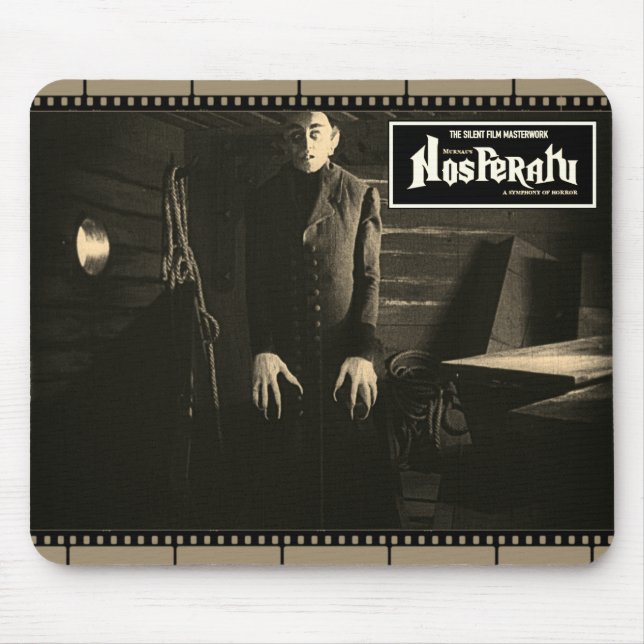 Classic Nosferatu Filmstrip Mousepad (Front)