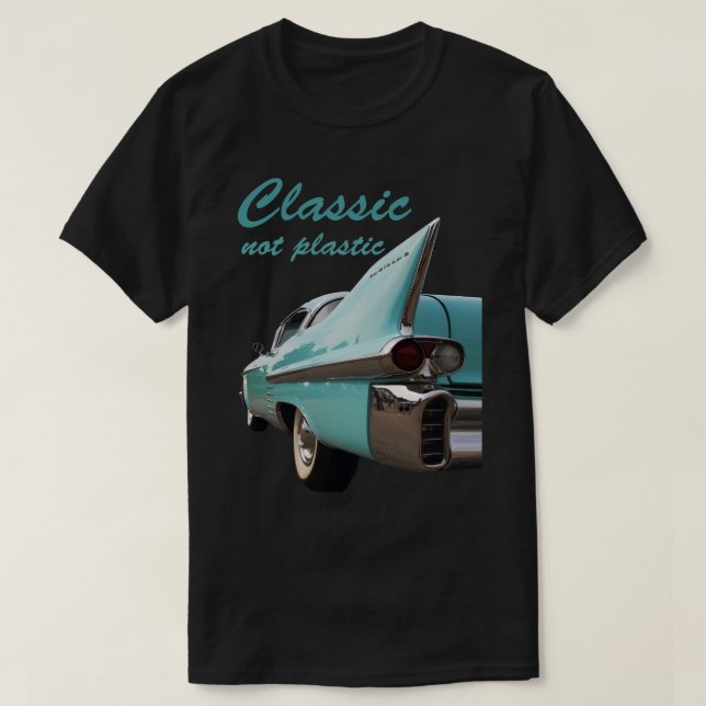 Classic not plastic T-Shirt (Design Front)