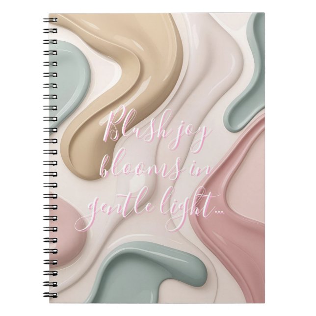 Classic notebook in stylish graphic (Front)