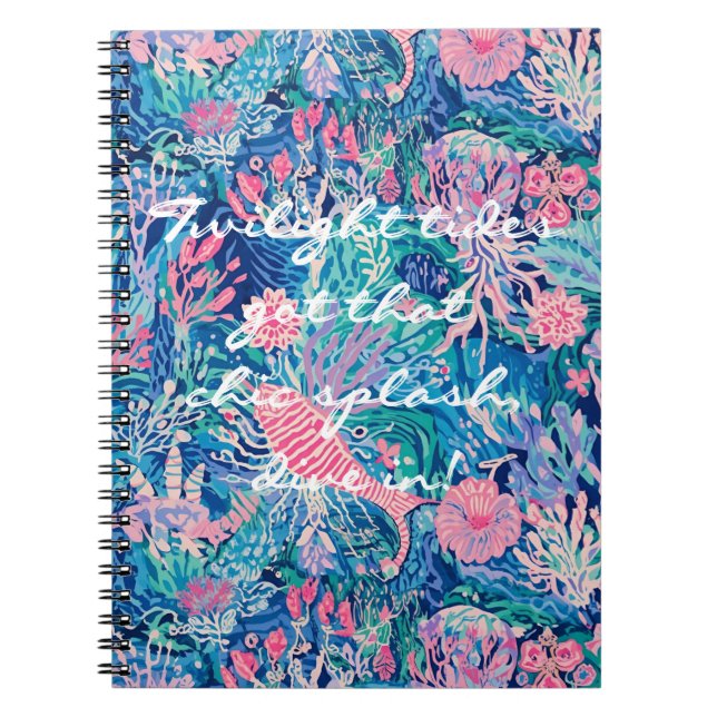 Classic notebook in stylish graphic (Front)