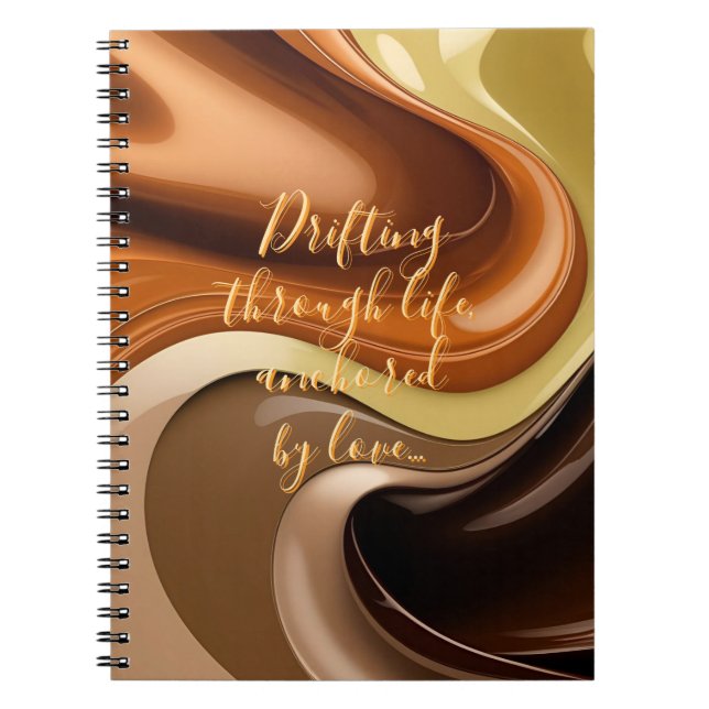 Classic notebook in stylish graphic (Front)