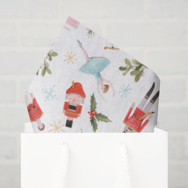 Classic Nutcracker Tissue Paper (Gift Bag)