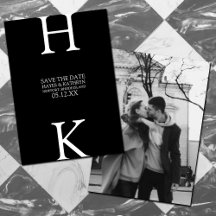 Classic Old Money Aesthetic Minimal Save the Date