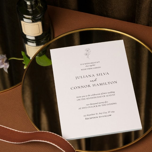 Classic Old Money Wedding Invite (Creator Uploaded)