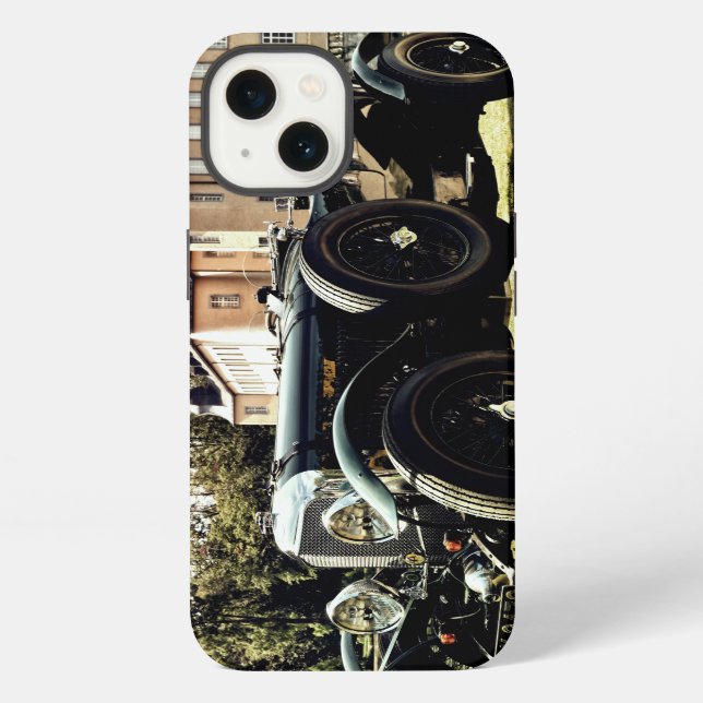 Classic Old Time Car iPhone Case (Back)
