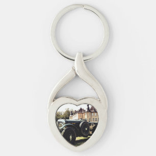 Classic Old Time Car Key Ring