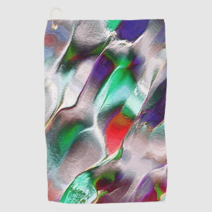 Classic or coloured extravagance in a virtual rock golf towel