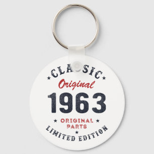 Classic Original 1963 Original Parts Birthday Gift Key Ring