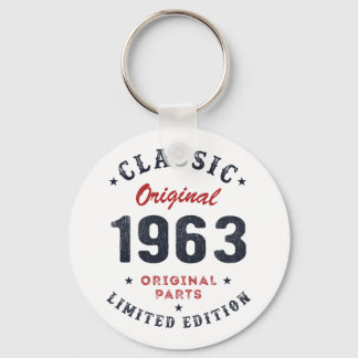 Classic Original 1963 Original Parts Birthday Gift Key Ring