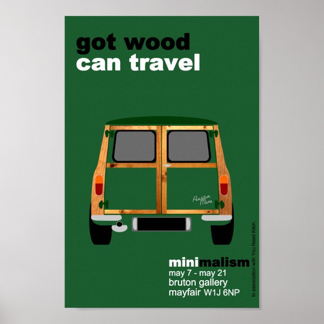 Classic Original Mini Countryman Exhibition Poster (Front)