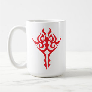 Classic Ornamental Floral Border Elegant Design Coffee Mug