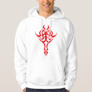 Classic Ornamental Floral Border Elegant Design Hoodie