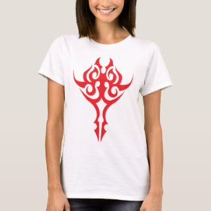 Classic Ornamental Floral Border Elegant Design T-Shirt