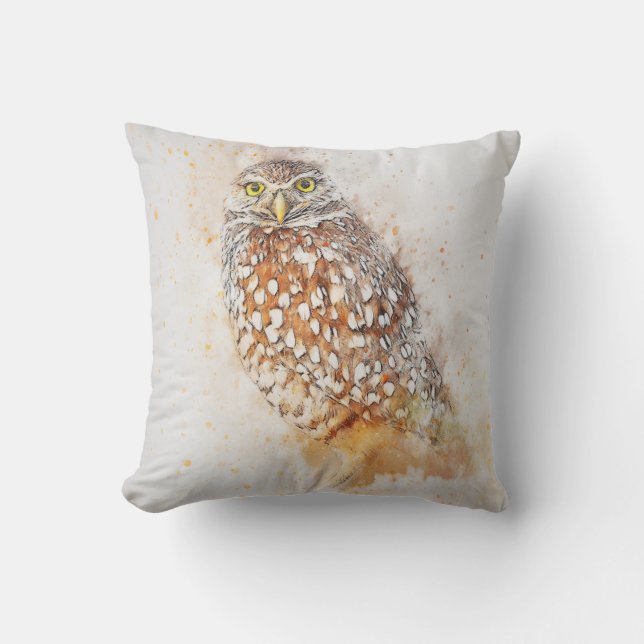 Classic Owl Cushion (Front)