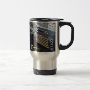 Classic Packard dashboard. Travel Mug