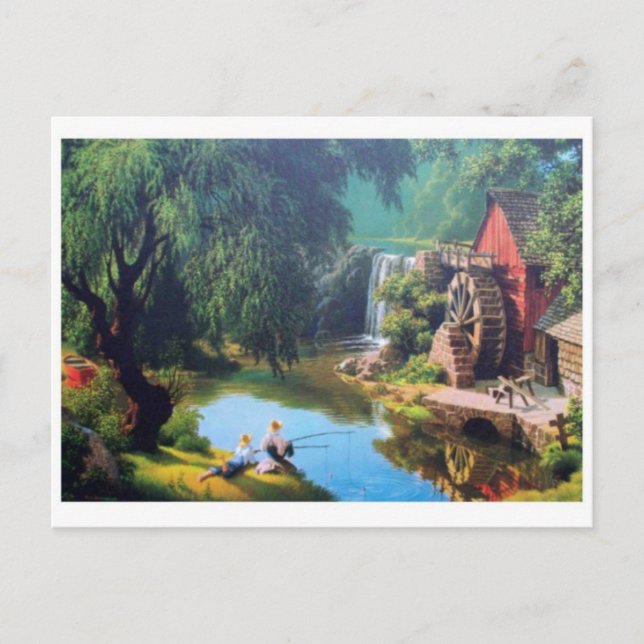 Classic Painting Postcard (Front)