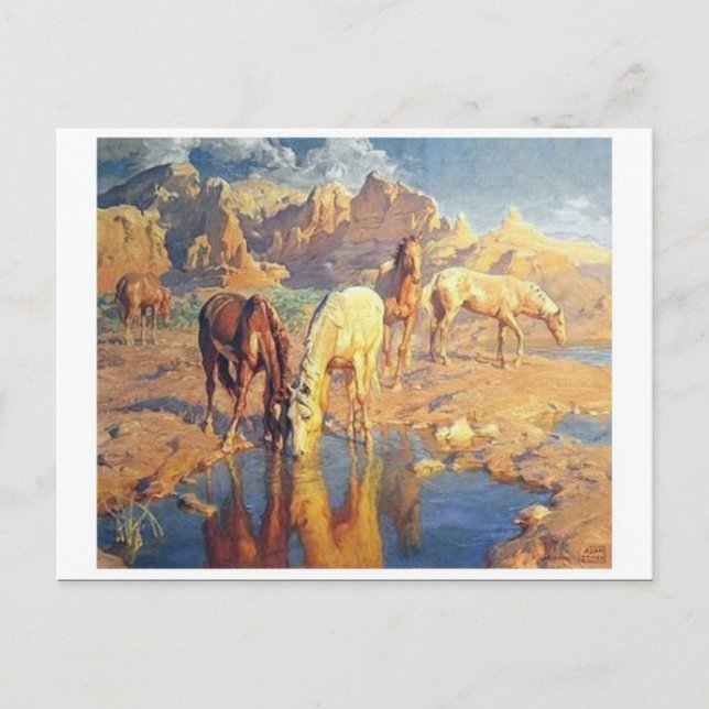 Classic Painting Postcard (Front)