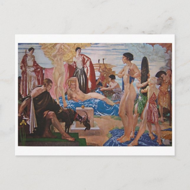 Classic Painting Postcard (Front)