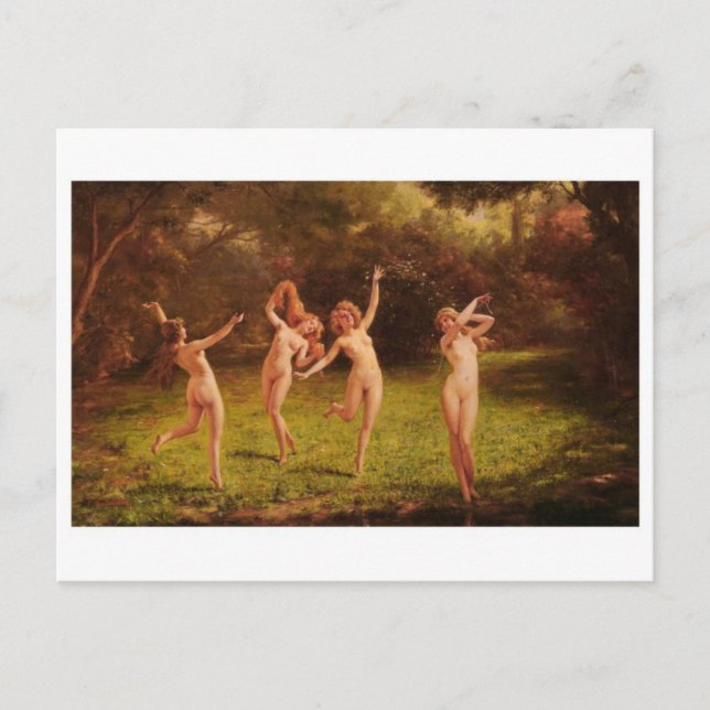 Classic Painting Postcard (Front)