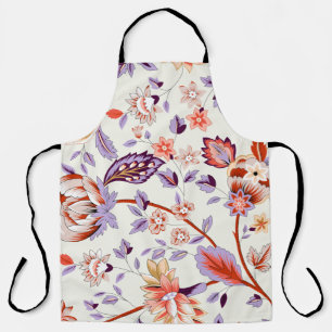 Classic paisley and fine lace pattern, Persian pat Apron