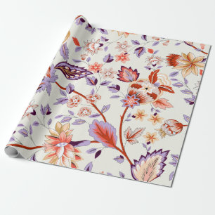 Classic paisley and fine lace pattern, Persian pat Wrapping Paper