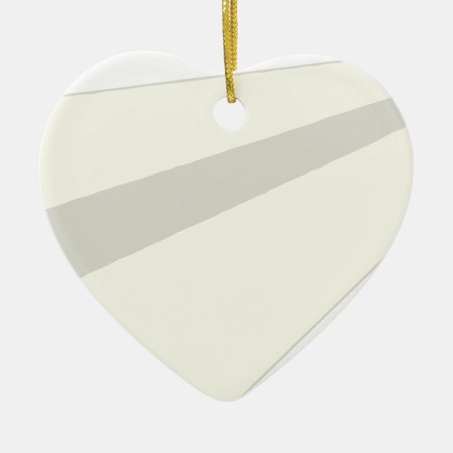 Classic Paper Aeroplane Ceramic Ornament (Front)