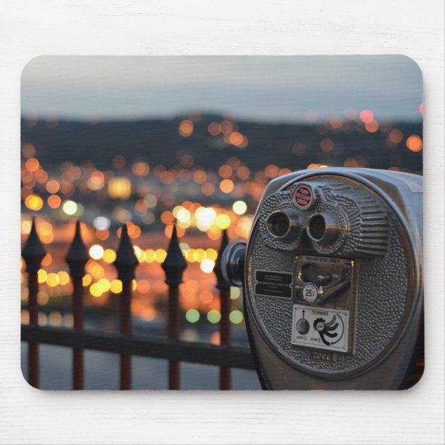 Classic parking metre mouse pad (Front)