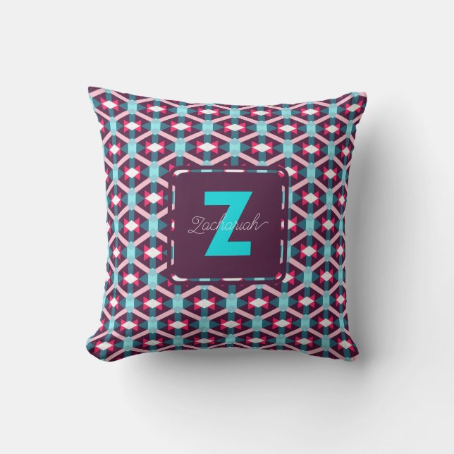 Classic Pattern Pillow for Kids' Room (Front)