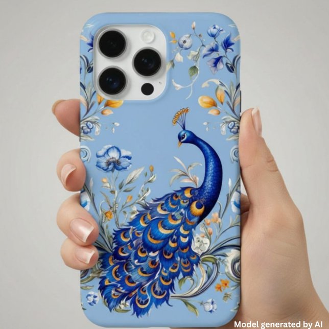 Classic Peacock Design - Elegant Gift for Her Case-Mate iPhone Case (Creator Uploaded)
