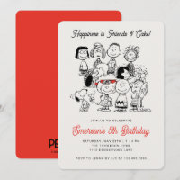 Classic Peanuts Gang Birthday | Snoopy & Friends I