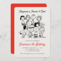 Classic Peanuts Gang Birthday | Snoopy & Friends