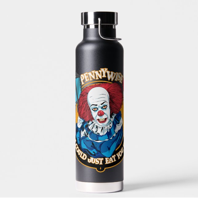 Classic Pennywise - I Could Just Eat You Up Water Bottle (Left)