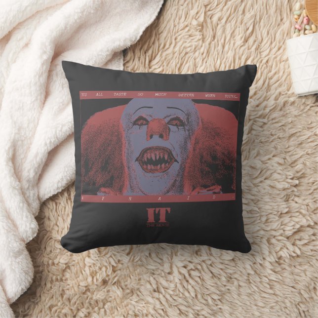 Classic Pennywise - Much Better When You're Afraid Cushion (Blanket)