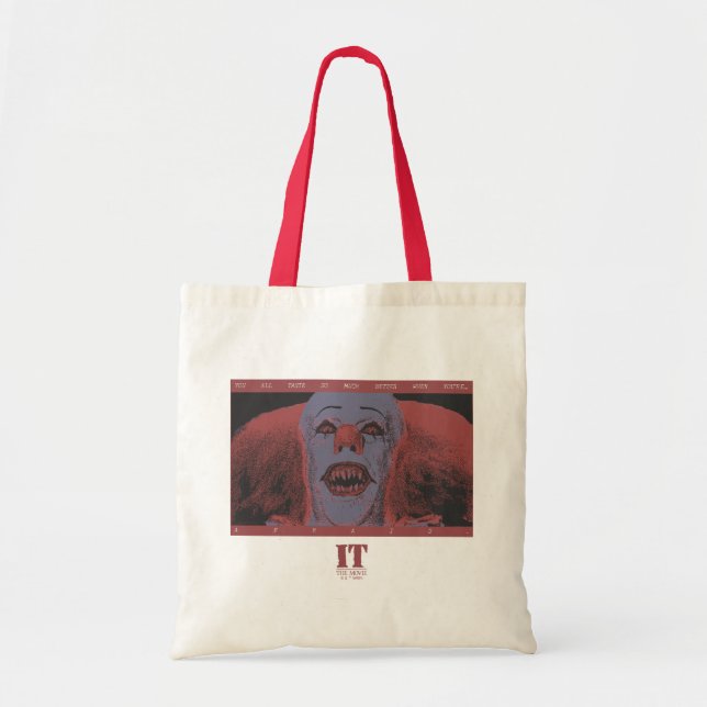 Classic Pennywise - Much Better When You're Afraid Tote Bag (Front)