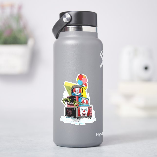 Classic Pennywise TV Stack - You'll Float Too (HydroFlask)