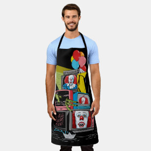 Classic Pennywise TV Stack - You'll Float Too Apron