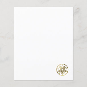 Classic pentagram symbol