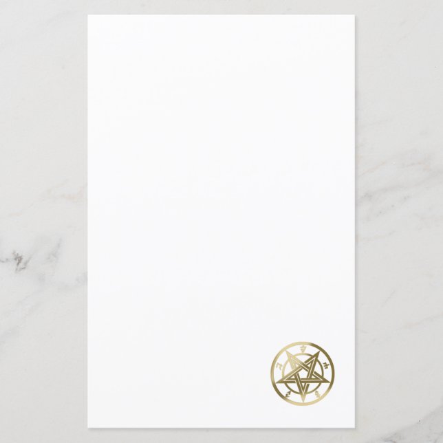 Classic pentagram symbol (Front)