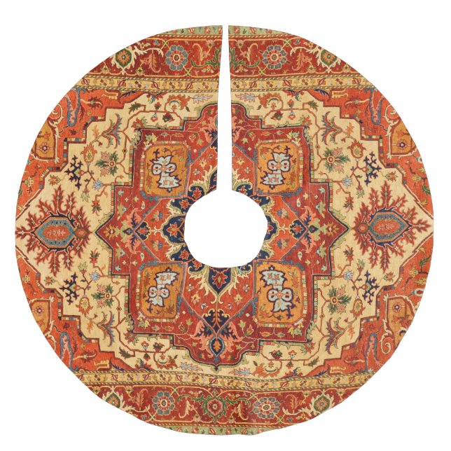 CLASSIC PERSIAN RUG BRUSHED POLYESTER TREE SKIRT (Front)