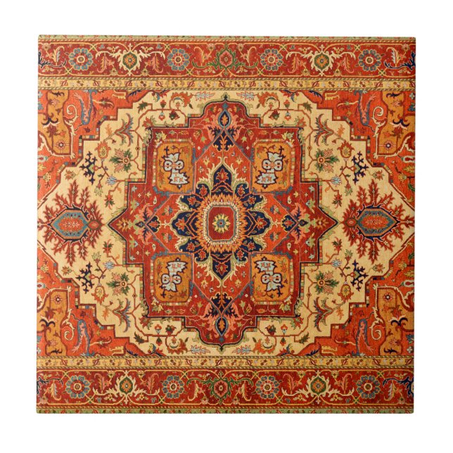 CLASSIC PERSIAN RUG CERAMIC TILE (Front)