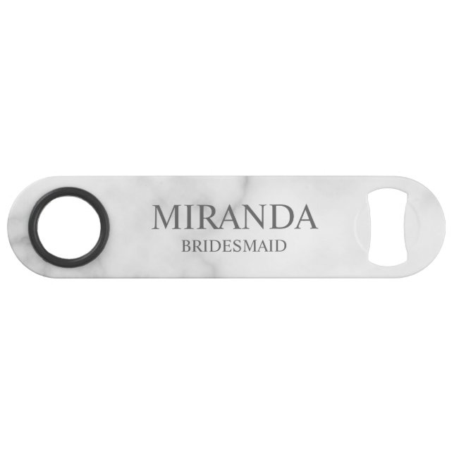 Classic Personalised Bridesmaid Name (Front (Horizontal))