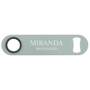Classic Personalised Bridesmaid Name