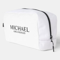 Classic Personalised Groomsman Name