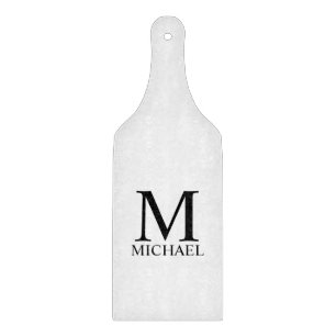 Classic Personalised Monogram and Name Cutting Boa Cutting Board