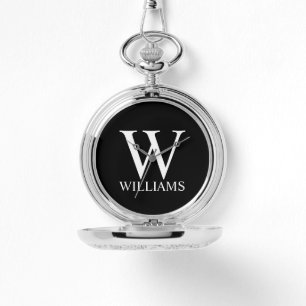 Classic Personalised Monogram and Name Watch