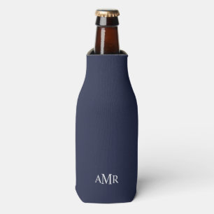 Classic Personalised Monogram Bottle Cooler