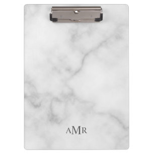 Classic Personalised Monogram Clipboard